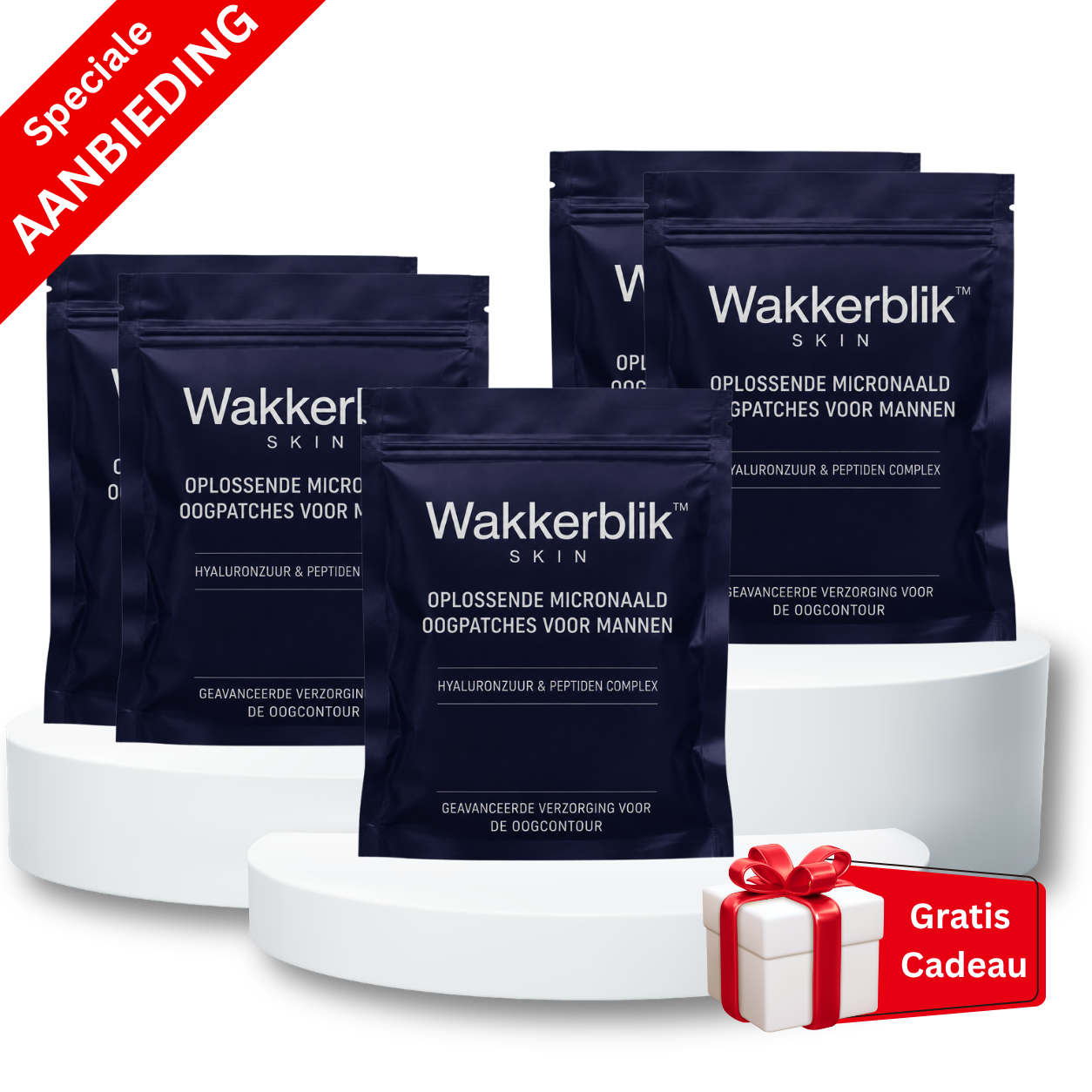Wakkerblik™ Microneedle Oogpatches voor een Frisse Blik